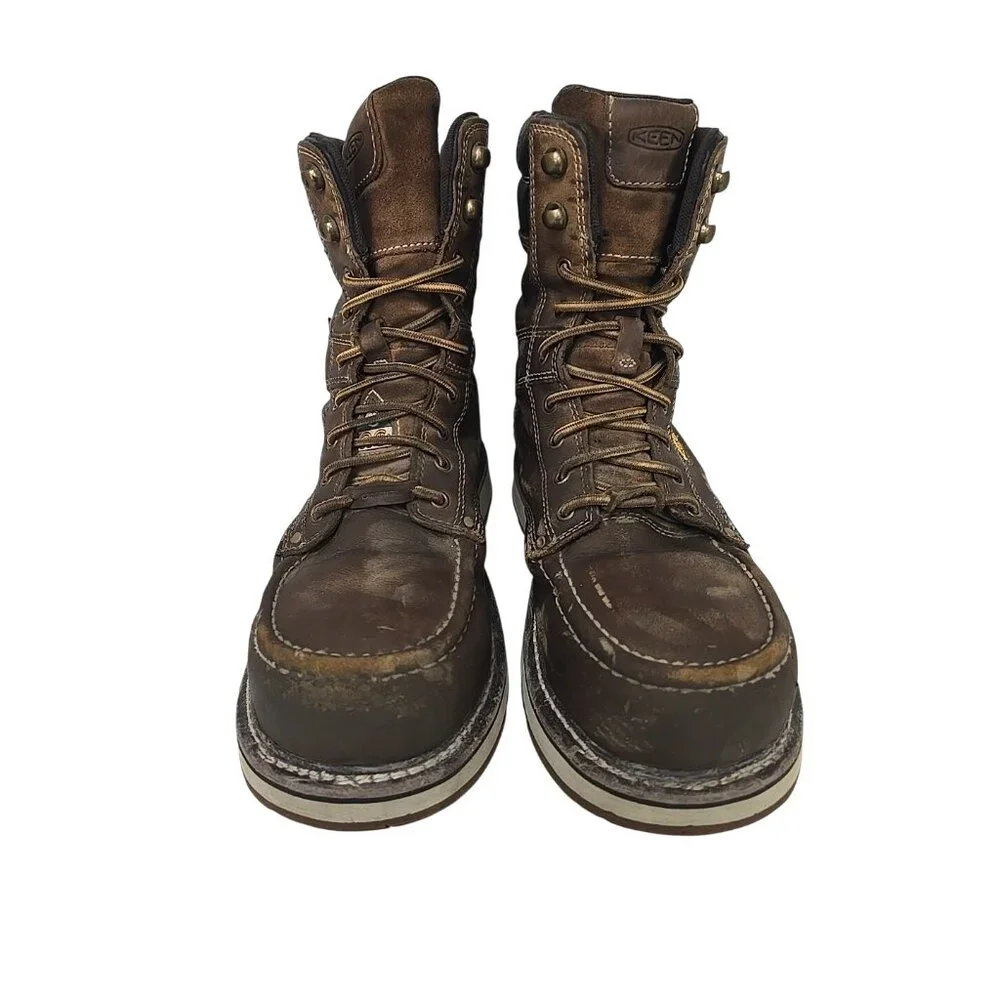 KEEN Men's 8 Inch Cincinnati Composite Toe Waterproof 1025690 Work Boot 11.5D - Picture 6 of 7